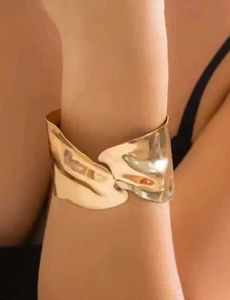 Gold Tone Cuff Bracelet