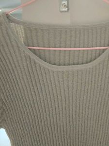 Ribbed Knit Crop Top