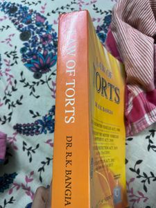 Rk Bangia Law Of Torts Books Untouched