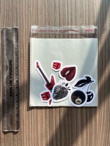 Red Phone Case Stickers