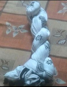 White Dupatta