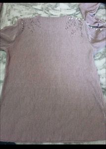 Moti Work Top Looking Wise Bhot Acha H 👍