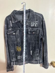 Distressed Denim Jacket