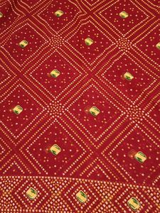 Bandhani Puja Saree