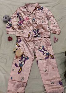 Cute Bunny Pajama Set