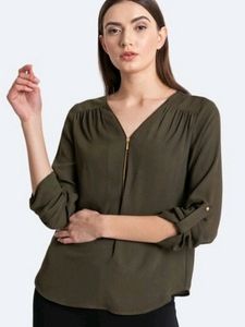 KAZO (Original) Olive Green Top