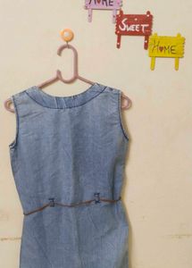 Denim Sleeveless Dress