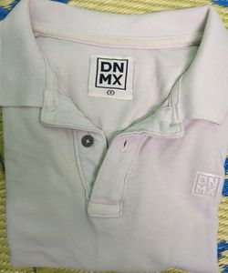 DNXM white Half Sleeve Tshirt