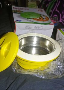 Spinner Insulated Hot Pot ( Colour: 🟡 &amp; 🟢)