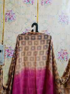 🇳🇿💫🎀Elegant Beige &amp; Pink dupata