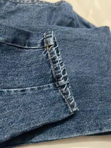 Mom’s Fit Dark Blue Jeans For Girls/women