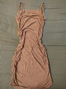 Ruched Bodycon Mini Dress