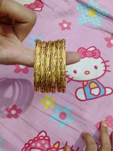 Gold Plated Bangles