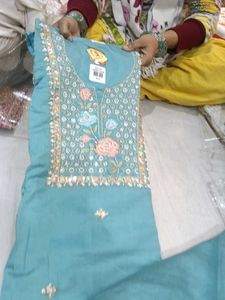 Elegant Embroidered Salwar Suit