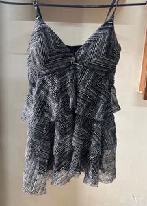 Vintage Ruffle Chiffon Camisole