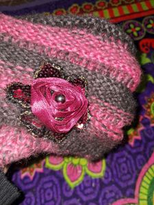 sale🎊🎆🎄🎉Stylish Striped Visor Beanie