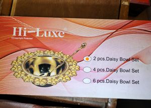 High-luxe Daisy Bowl Set