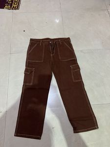 Brown Cargo Pants