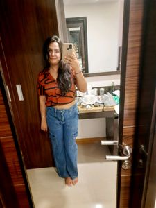 Brand New Denim Cargo Jeans