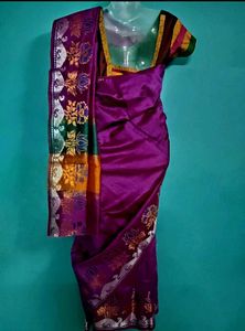 Silk sari Read description