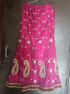 Lehenga Choli With Out Dupatta Fabric Net