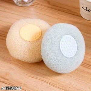 new exfoliating scrub bath sponge scrubber