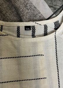 Brand New Striped Embroidered Tunic