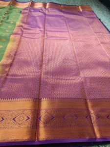 New Semi Silk Saree In Unique Color Combination