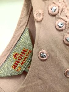 Kurti with mirror work