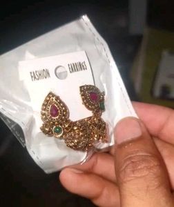 South Indian gold Plated Earrings JHUMKA