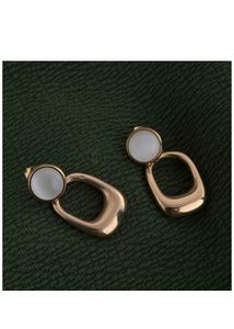 palmonas Gold Drop Earrings