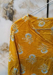 Floral Print Kurta