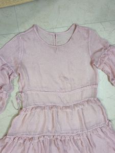 Peach Colour Dress