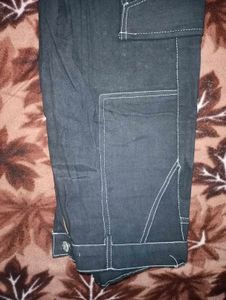 Dark black Cargo Pants
