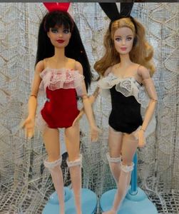 set of four bunny suits for dolls