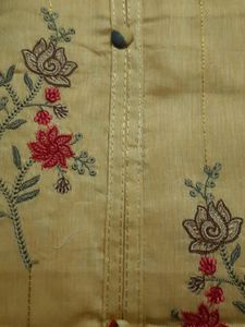 Cotton Catalog Piece With Embroidery
