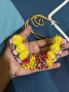 Flower Jewellery For Haldi