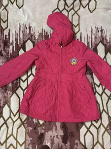 Pink Hooded Jacket