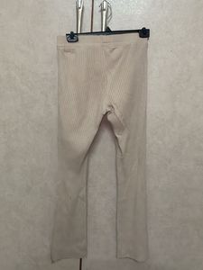 H&amp;m Ribbed Cotton Trousers