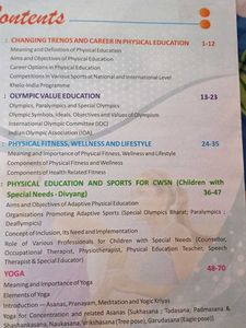 Class 11 Physical Education Textbook