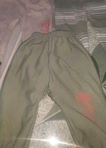 Kids' Olive Green Pants