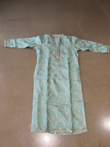 Cute Light Blue Kurta