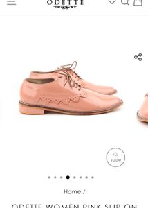 NEW ODETTE WOMEN PINK SLIP ON