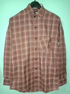 Brown Check Shirt 👔