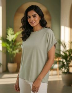 Casual Green T-Shirt