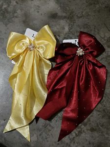 Korean Hair Bow Clips Combo
