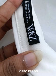 Zara White Tube Dress