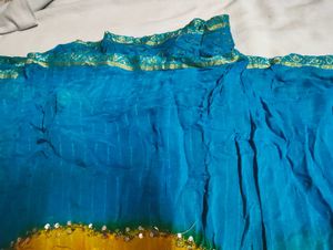 saree garba night style or jaipuri print 💗