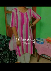 Pink Kurta/Kurti