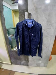 U.S. Polo Assn. Navy Blue Long Sleeve Shirt